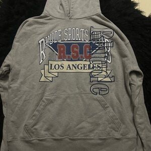 Rhude Gray Men's Hoodie